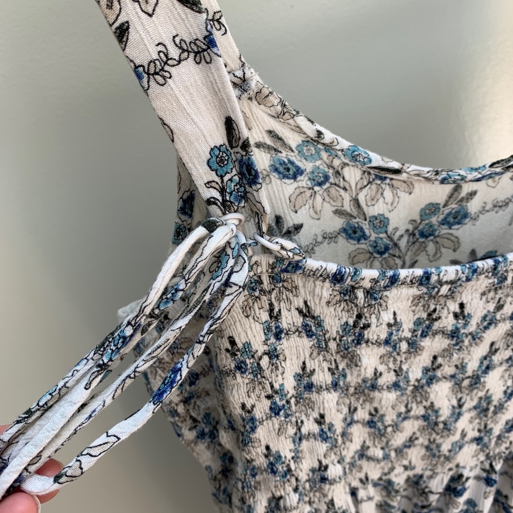 Aqua • from Bloomingdale's Floral Jumpsuit - Picture 4 of 6